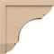 Ekena Millwork 10"W x 20"D x 20"H Classic Bryant Rough Cedar Woodgrain TimberThane Corbel, Primed Tan CORUR10X20X20BRYRCPR - alternate 5